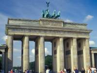 Das Brandenburger Tor in Berlin Deutschland 