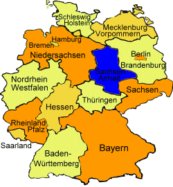 Bundesland Sachsen Anhalt Landkarte - Sehenswertes Sachsen Anhalt Bundesland Sachsen Anhalt Landkarte - Sehenswertes Sachsen Anhalt