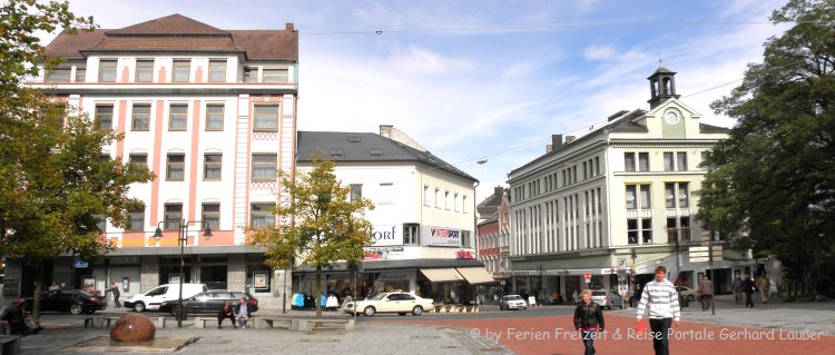 Sehenswürdigkeiten Hof an der Saale Stadtplatz