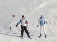 Skiurlaub Deutschland Skifahren Schnee Langlaufen