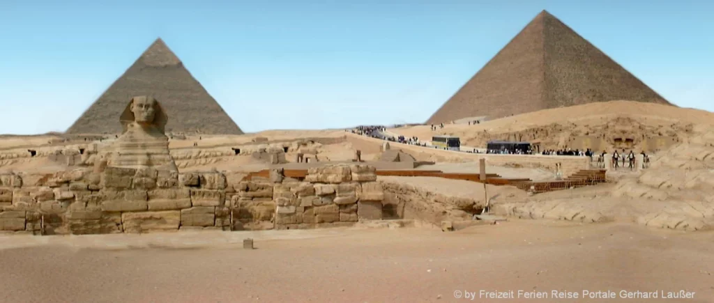 Urlaubsreise Ägypten Attraktionen Highlights Kairo Pyramiden & Sphinx