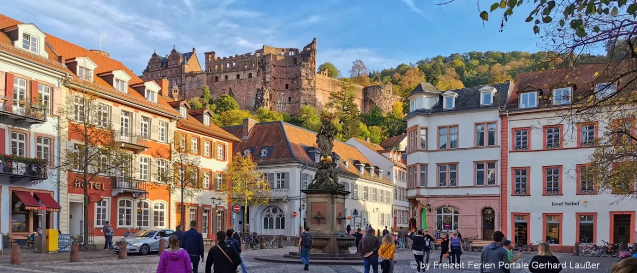 Attraktionen in Deutschland Städtereisen Heidelberg Schloss